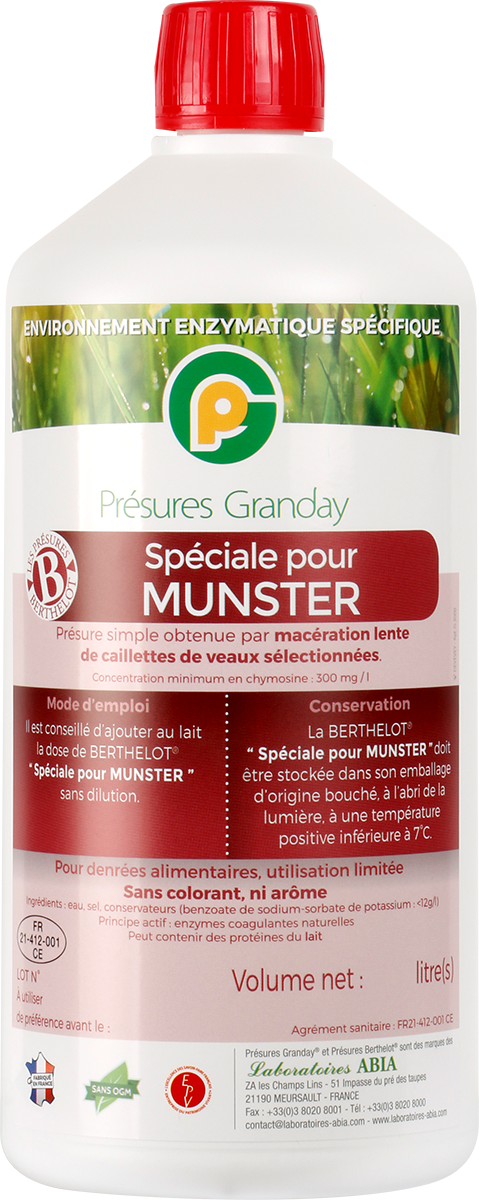 Spéciale pour Munster* - Laboratoires Abia